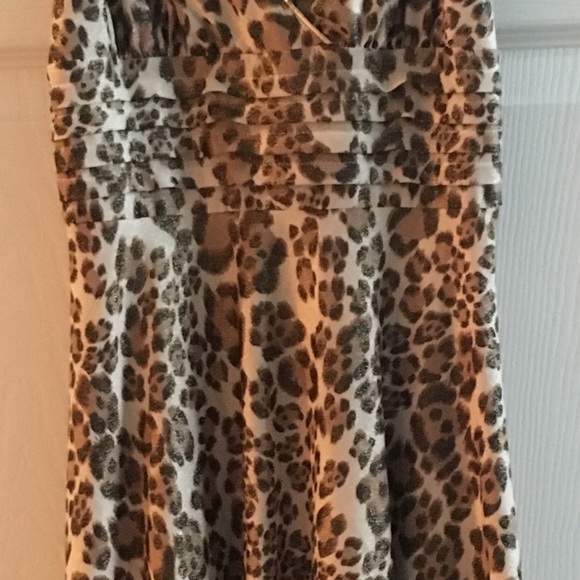 Metropark Leopard Print Dress - Picture 2 of 4